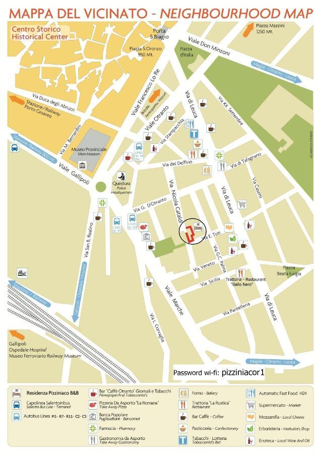 B&B Residenza Pizziniaco Lecce Kültér fotó